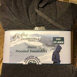 NWT Jackson Hole Outerwear Charcoal hoodie men's 2XL